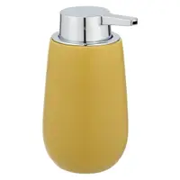 Dozator de săpun lichid galben din ceramică 0.32 l Badi – Wenko