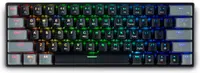 Tastatură mecanică Spartan Gear - Pegasus 2, wireless, Red, RGB, neagră/gri
