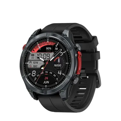 Zeblaze Stratos 4 GPS - Smartwatch 1.43 AMOLED Gorilla Glass, GPS Compas Integrat, Apeluri Bluetooth, 170+ Sporturi, 5ATM Waterproof, Baterie