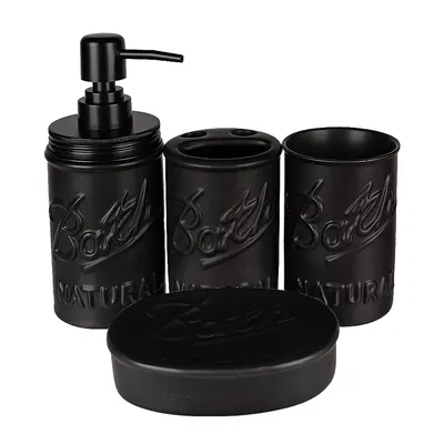 Set baie 4 piese KIRA negru