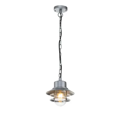 Lampa suspendata Copenhagen 1 Light Chain Lantern – Silver