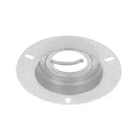 El-6732 Round Trimless Downlight Gu10 Alum, Alb