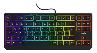 Gaming tastatură Hama - uRage Exodus 220 TKL, RGB, neagră