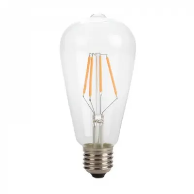 Bec LED cu filament E27 ANTIQUE Velleman LAL1B3ON, 4 W, 2200 K