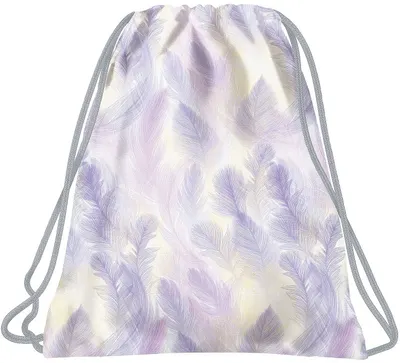 Geantă sport BackUp 8 A - Pastel Feathers