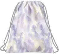 Geantă sport BackUp 8 A - Pastel Feathers
