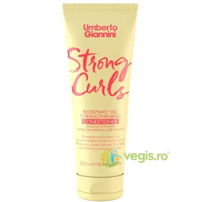 Balsam Fortifiant cu Ulei de Rozmarin pentru Parul Cret Strong Curls 250ml