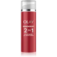 Olay Regenerist 2 in 1 Day Cream & Serum cremă de zi și ser cu efect de fermitate antirid 2in1 50 ml