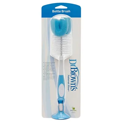 Perie albastra pentru biberoane, 1 bucata, Dr. Brown's
