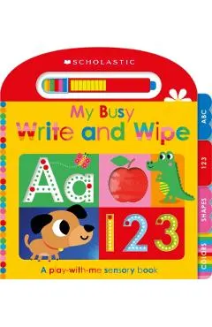 My Busy Write-And-Wipe: Scholastic Early Learners