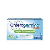 Enterogermina Forte suspensie orala, 10 flacoane, Sanofi