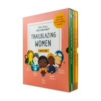 Little People, Big Dreams Trailblazing Women Collection 5 Books Box Gift Set (Amelia Earhart,Harriet Tubman,Rosa Parks,Marie Curie & Jane Goodall)