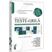 Teste-grila pentru examenele de admitere in profesiile juridice. Drept procesual civil. 2024. Editia a 3-a, revazuta si adaugita