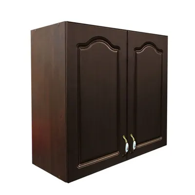 Corp superior 80 cu 2 usi cu scurgator de vase Zebra MDF mustata wenge