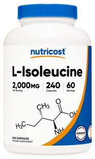 L-Isoleucine, 240 capsule, Nutricost