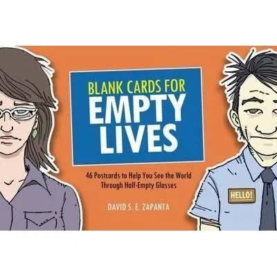 Blank Cards for Empty Lives