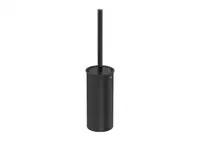 Perie WC Roca Tempo A817038NM0, pe podea, metal/plastic, mat, Negru titan