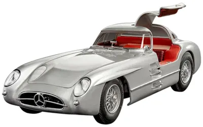Model asamblat Revell Modern: Mașini - Mercedes-Benz 300 SLR, 70th Anniversary