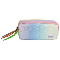 Penar tip etui, 3 fermoare, 21.5x6x9.5cm, pastel, 78409, Ecada