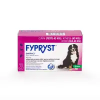 Fypryst Dog XL 402 mg, pipete antiparazitare caini talie mare (40 - 60 kg), 3 buc