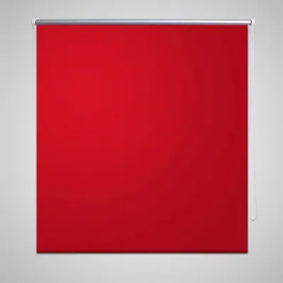 Jaluzea opaca rulabila, 120 x 230 cm, rosu