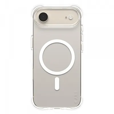 Husa MagSafe pentru Apple iPhone 17 Air, PanzerGlass, Care Fashionable, Transparenta Alba