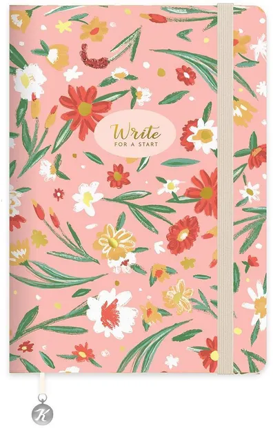 Caiet Keskin Color - Write For A Start, 96 coli, rânduri largi, sortiment