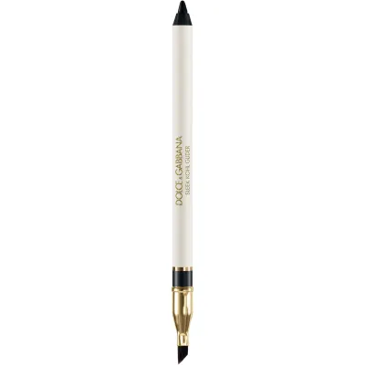 Dolce&Gabbana Classic Sleek Kohl Glider eyeliner khol cu pensula culoare 01 Total Black - True Black 1.2 g