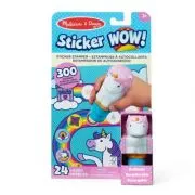 Melissa and Doug Set de Joaca Autocolante si Stampila Reincarcabila Unicorn
