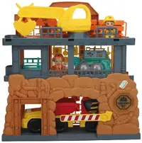 Set de joacă Tiny Kiddom L&S - Șantier de construcții, 35 piese