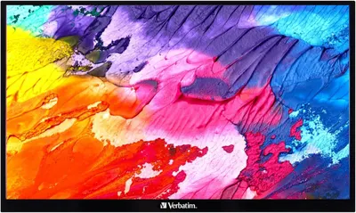 Monitor Verbatim - PMT-15-4K, 15.6'', 4K, IPS, Touch, negru