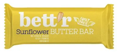 Bett'r Bio bar, pastă de semințe de floarea-soarelui, 30 g