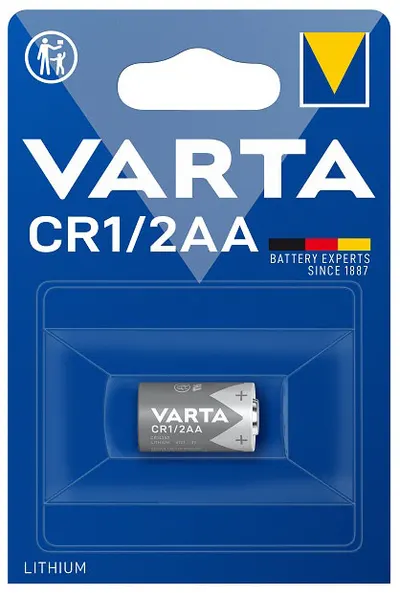Baterie litiu VARTA - CR1/2AA, 3V, 1 buc.