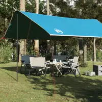 Gossi prelata de camping, albastru, 460x305x210 cm, impermeabila