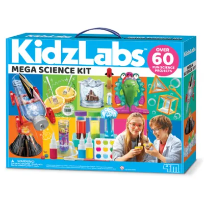 Mega Set de Experimente stiintifice KidzLabs