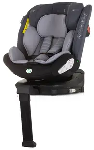 Scaun auto Chipolino - Torino, 360°, IsoFix, i-Size, 40-150 cm, amestec gri