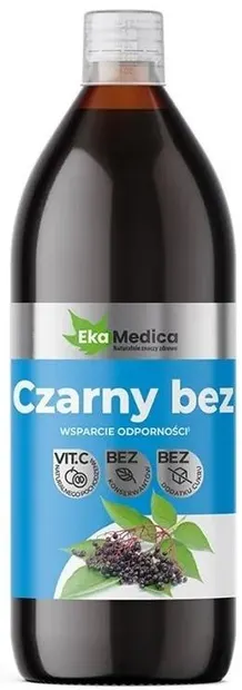 Suc de soc negru cu camu-camu, 500 ml, EkaMedica
