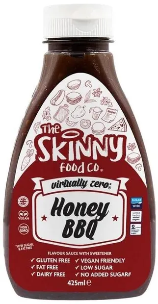 Skinny Sauce Honey BBQ, 425 ml, Skinny Food Co