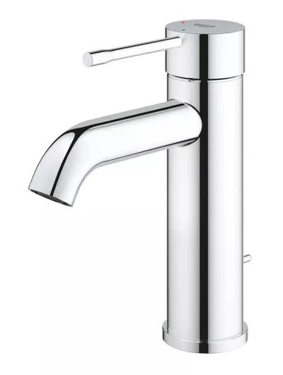 Baterie lavoar Grohe Essence 24180001, racord 3/8 inch, M, 174 mm, pornire rece, ventil, Crom lucios