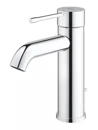 Baterie lavoar Grohe Essence 24180001, racord 3/8 inch, M, 174 mm, pornire rece, ventil, Crom lucios