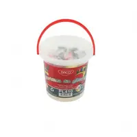 Plastilina in galeata, 10culori, 400g, Daco