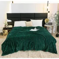 Patura pufoasa CoCoLiNo, 200x230cm, Jojo Home, Verde