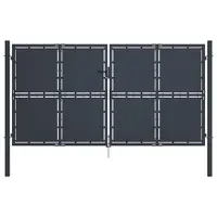 Gossi poarta de gradina din otel, 300x200 cm, antracit