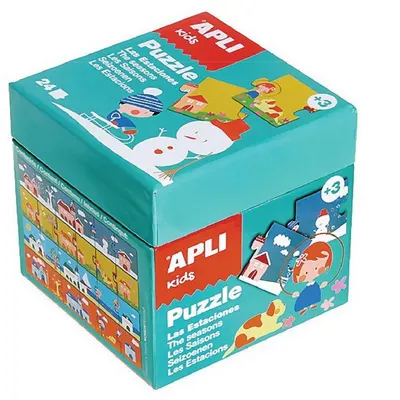 Puzzle educativ APLI de 24 piese - Anotimpuri