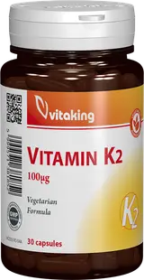 Vitamina K2 naturala 100μg, 30 capsule, Vitaking
