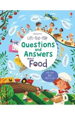 Lift-the-Flap Questions and Answers About Food