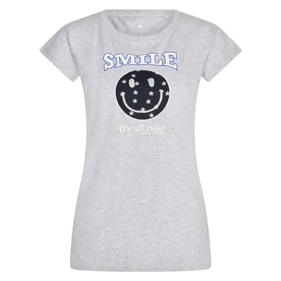 T-shirt femei Imperial Riding Smiley Stars