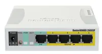 Comutator Mikrotik - RB260GSP, 5 porturi, alb