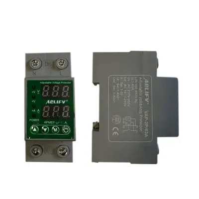 Releu monofazic protectie tensiune minima si maxima, 63a , plus protectie la supra curent AFMEP