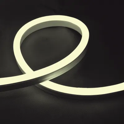 Led Neon Flex 12w/m 24v Ip65 Alb Cald
